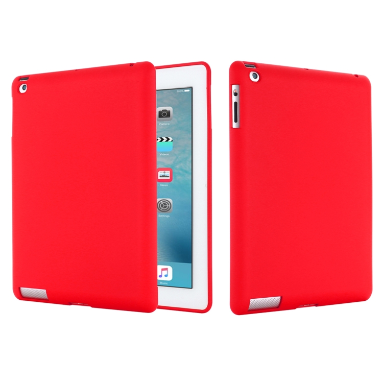 Solid Color Liquid Silicone Dropproof Full Coverage Protective Case For iPad 4 / 3 / 2(Red)
Solid Color Liquid Silicone Dropproof Full Coverage Protective Case For iPad 4 / 3 / 2(Red)
