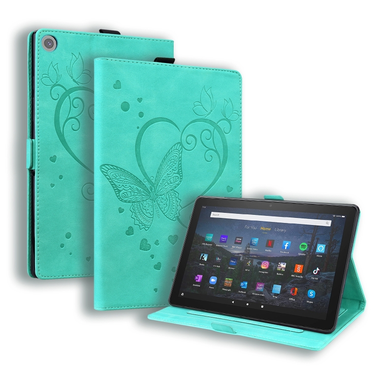 For Amazon Fire HD 8 (2015/2016/2017/2018) Love Butterfly Pattern Horizontal Flip Leather Case with Holder & Sleep / Wake-up Function(Green)
For Amazon Fire HD 8 (2015/2016/2017/2018) Love Butterfly Pattern Horizontal Flip Leather Case with Holder & Sleep / Wake-up Function(Green)