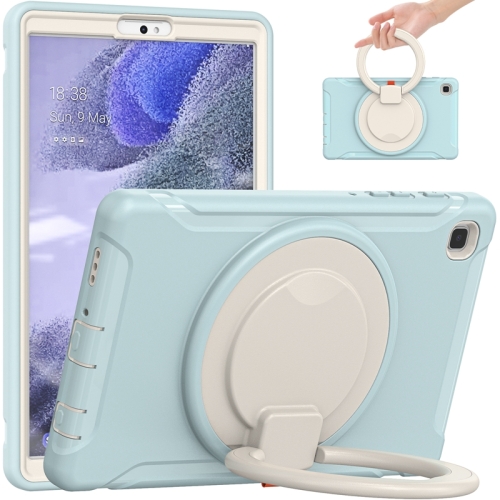 Shockproof TPU + PC Protective Case with 360 Degree Rotation Foldable Handle Grip Holder & Pen Slot For Samsung Galaxy Tab A7 Lite T220(Ice Crystal Blue)
Shockproof TPU + PC Protective Case with 360 Degree Rotation Foldable Handle Grip Holder & Pen Slot For Samsung Galaxy Tab A7 Lite T220(Ice Crystal Blue)