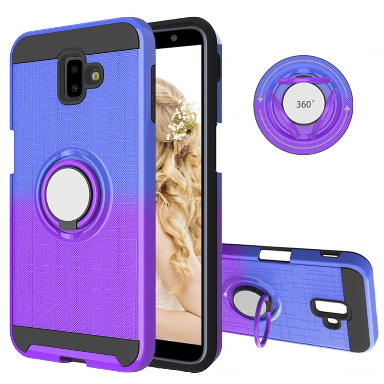 For Galaxy J6+ 2 In 1 PC + TPU Protective Case with 360 Degrees Rotate Ring Holder(Blue Purple)
For Galaxy J6+ 2 In 1 PC + TPU Protective Case with 360 Degrees Rotate Ring Holder(Blue Purple)