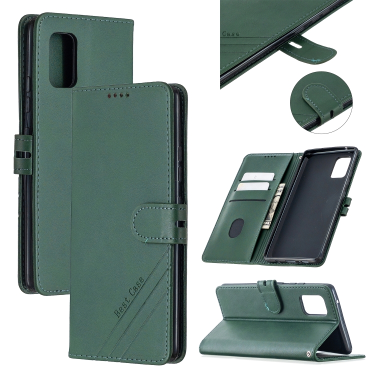For Samsung Galaxy A51 5G Stitching Style 2-Color Cow Texture Horizontal Flip PU Leather Case with Holder & Card Slot & Lanyard(Green)
For Samsung Galaxy A51 5G Stitching Style 2-Color Cow Texture Horizontal Flip PU Leather Case with Holder & Card Slot & Lanyard(Green)