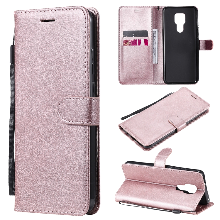 For Motorola Moto G Play 2021 Solid Color Horizontal Flip Protective Leather Case with Holder & Card Slots & Wallet & Photo Frame & Lanyard(Rose Gold)
For Motorola Moto G Play 2021 Solid Color Horizontal Flip Protective Leather Case with Holder & Card Slots & Wallet & Photo Frame & Lanyard(Rose Gold)