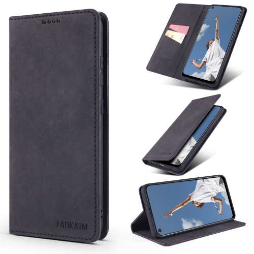 For Samsung Galaxy S20 TAOKKIM Retro Matte PU Horizontal Flip Leather Case with Holder & Card Slots(Black)
For Samsung Galaxy S20 TAOKKIM Retro Matte PU Horizontal Flip Leather Case with Holder & Card Slots(Black)