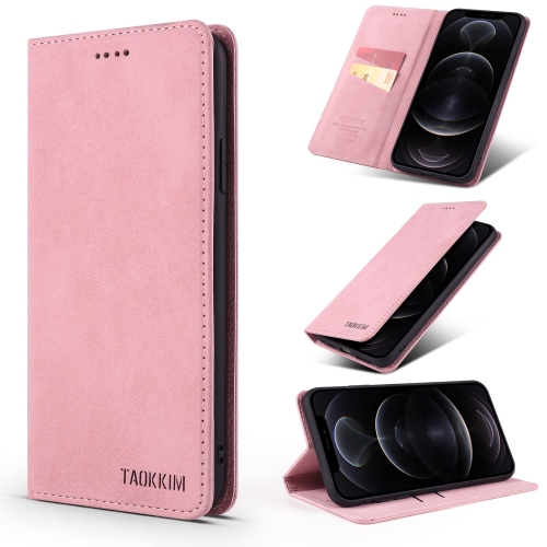 TAOKKIM Retro Matte PU Horizontal Flip Leather Case with Holder & Card Slots For iPhone 11 Pro Max(Pink)
TAOKKIM Retro Matte PU Horizontal Flip Leather Case with Holder & Card Slots For iPhone 11 Pro Max(Pink)
