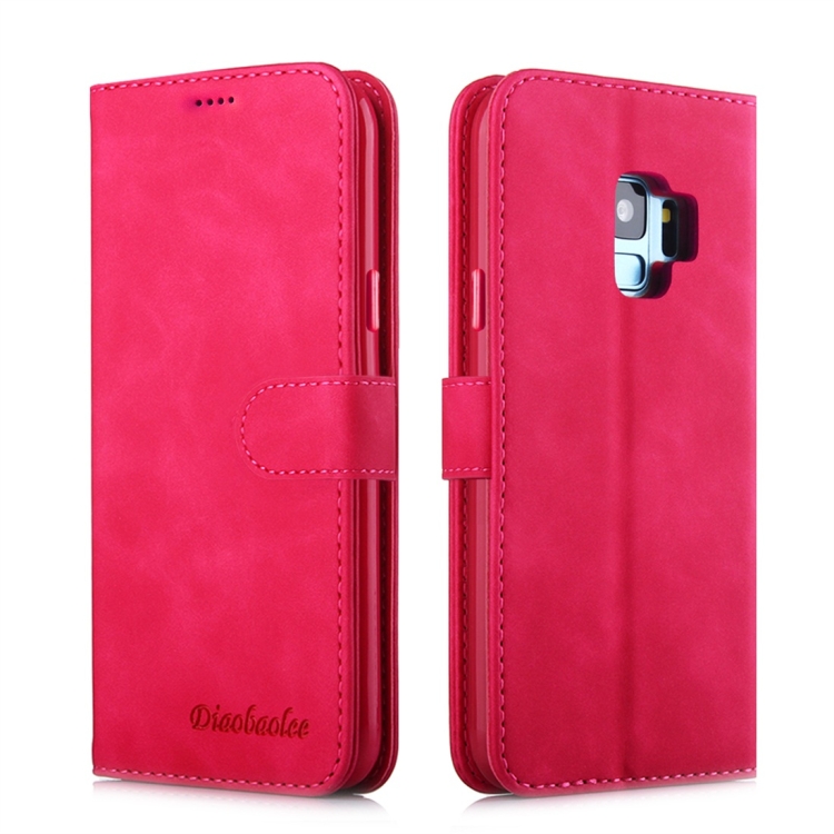 For Galaxy S9 Diaobaolee Pure Fresh Texture Horizontal Flip Leather Case, with Holder & Card Slot & Wallet & Photo Frame(Red)
For Galaxy S9 Diaobaolee Pure Fresh Texture Horizontal Flip Leather Case, with Holder & Card Slot & Wallet & Photo Frame(Red)
