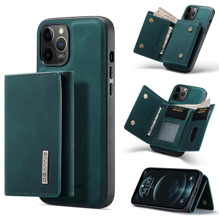 DG.MING M1 Series 3-Fold Multi Card Wallet + Magnetic Back Cover Shockproof Case with Holder Function For iPhone 12 mini(Green)
DG.MING M1 Series 3-Fold Multi Card Wallet + Magnetic Back Cover Shockproof Case with Holder Function For iPhone 12 mini(Green)