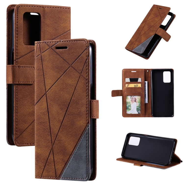 For OPPO Realme V13 5G Skin Feel Splicing Horizontal Flip Leather Case with Holder & Card Slots & Wallet & Photo Frame(Brown)
For OPPO Realme V13 5G Skin Feel Splicing Horizontal Flip Leather Case with Holder & Card Slots & Wallet & Photo Frame(Brown)
