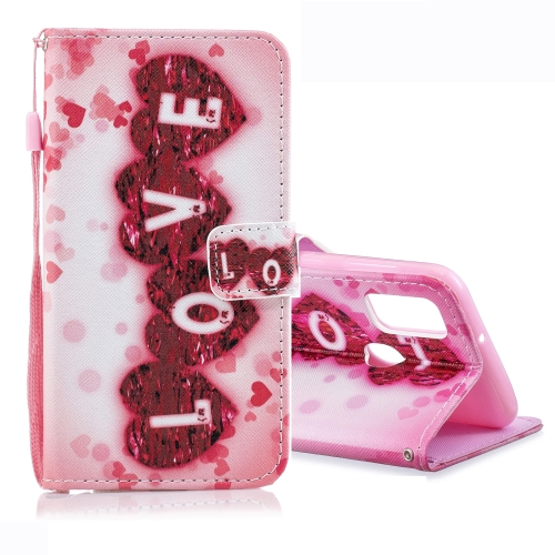 For Galaxy M30s Colored Drawing Pattern Horizontal Flip PU Leather Case with Holder & Card Slots & Wallet & Lanyard(LOVE)
For Galaxy M30s Colored Drawing Pattern Horizontal Flip PU Leather Case with Holder & Card Slots & Wallet & Lanyard(LOVE)