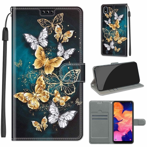 For Samsung Galaxy A10 Voltage Colored Drawing Magnetic Clasp Horizontal Flip PU Leather Case with Holder & Card Slots(C20 Gold Silver Flying Butterflies)
For Samsung Galaxy A10 Voltage Colored Drawing Magnetic Clasp Horizontal Flip PU Leather Case with Holder & Card Slots(C20 Gold Silver Flying Butterflies)