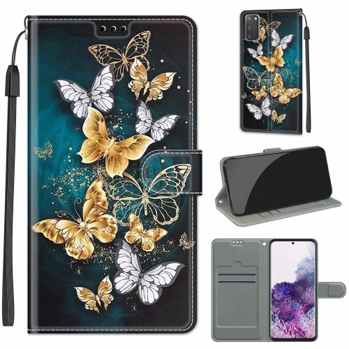 For Samsung Galaxy S20 Voltage Colored Drawing Magnetic Clasp Horizontal Flip PU Leather Case with Holder & Card Slots(C20 Gold Silver Flying Butterflies)
For Samsung Galaxy S20 Voltage Colored Drawing Magnetic Clasp Horizontal Flip PU Leather Case with Holder & Card Slots(C20 Gold Silver Flying Butterflies)