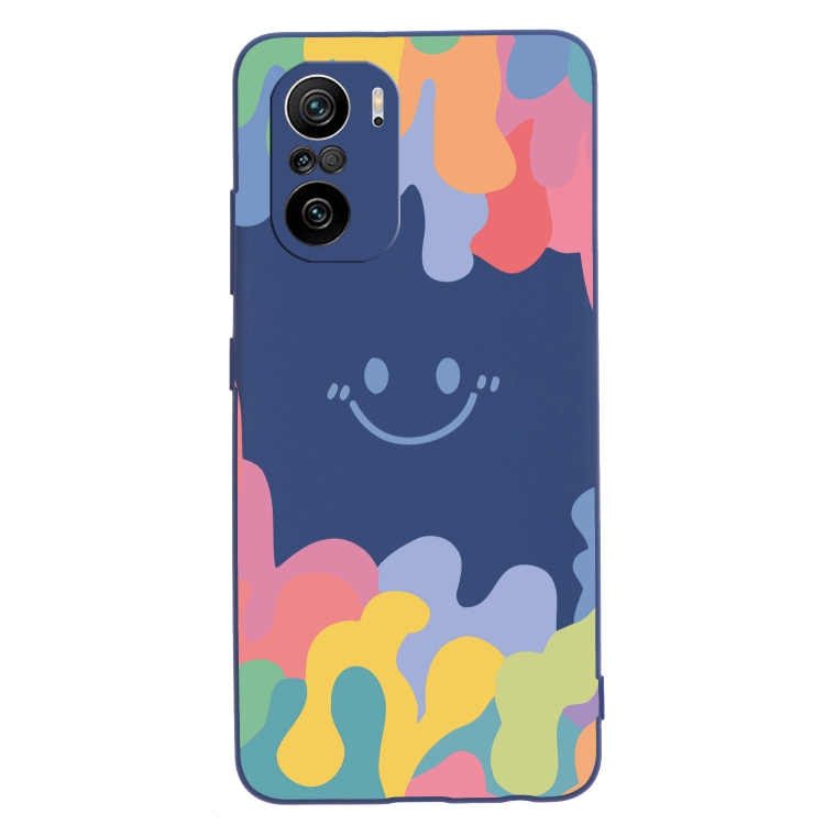 For Xiaomi Redmi K40 Pro+ Painted Smiley Face Pattern Liquid Silicone Shockproof Case(Dark Blue)
For Xiaomi Redmi K40 Pro+ Painted Smiley Face Pattern Liquid Silicone Shockproof Case(Dark Blue)