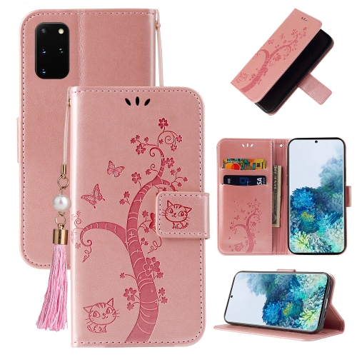 For Samsung Galaxy S20+ Embossed Lucky Tree Horizontal Flip Leather Case with Holder & Card Slot & Wallet & Lanyard(Rose Gold)
For Samsung Galaxy S20+ Embossed Lucky Tree Horizontal Flip Leather Case with Holder & Card Slot & Wallet & Lanyard(Rose Gold)