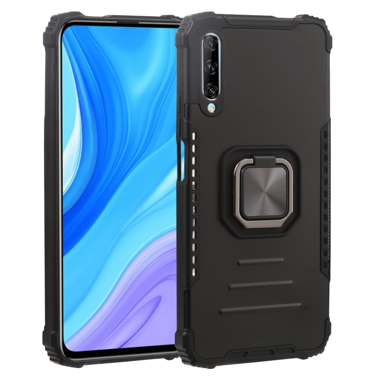 For Huawei Y9s Fierce Warrior Series Armor All-inclusive Shockproof Aluminum Alloy + TPU Protective Case with Ring Holder(Black)
For Huawei Y9s Fierce Warrior Series Armor All-inclusive Shockproof Aluminum Alloy + TPU Protective Case with Ring Holder(Black)