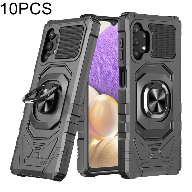 For Samsung Galaxy A32 5G 10 PCS Armor Magnetic PC + TPU Shockproof Case with 360 Degree Rotation Ring Holder(Black)
For Samsung Galaxy A32 5G 10 PCS Armor Magnetic PC + TPU Shockproof Case with 360 Degree Rotation Ring Holder(Black)