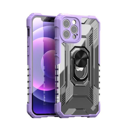 PC + TPU Shockproof Protective Case with Metal Ring Holder For iPhone 12 Pro(Purple)
PC + TPU Shockproof Protective Case with Metal Ring Holder For iPhone 12 Pro(Purple)