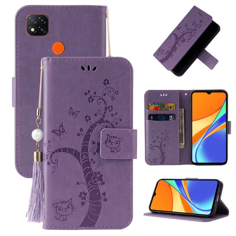 For Xiaomi Redmi 9C Embossed Lucky Tree Horizontal Flip Leather Case with Holder & Card Slot & Wallet & Lanyard(Purple)
For Xiaomi Redmi 9C Embossed Lucky Tree Horizontal Flip Leather Case with Holder & Card Slot & Wallet & Lanyard(Purple)