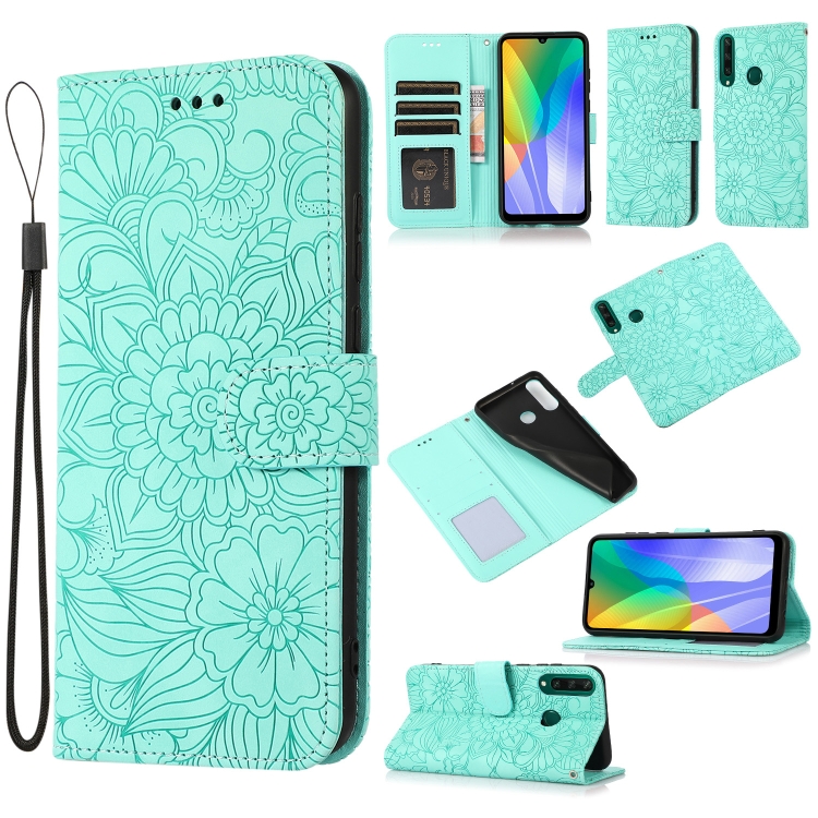 For Huawei Y6p Skin Feel Embossed Sunflower Horizontal Flip Leather Case with Holder & Card Slots & Wallet & Lanyard(Green)
For Huawei Y6p Skin Feel Embossed Sunflower Horizontal Flip Leather Case with Holder & Card Slots & Wallet & Lanyard(Green)