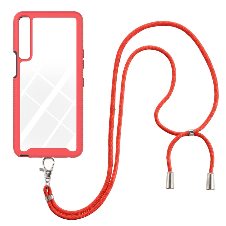 For LG Stylo 7 4G Starry Sky Solid Color Series Shockproof PC + TPU Protective Case with Neck Strap(Red)
For LG Stylo 7 4G Starry Sky Solid Color Series Shockproof PC + TPU Protective Case with Neck Strap(Red)