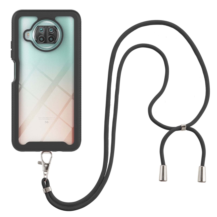 For Xiaomi Mi 10T Lite Starry Sky Solid Color Series Shockproof PC + TPU Protective Case with Neck Strap(Black)
For Xiaomi Mi 10T Lite Starry Sky Solid Color Series Shockproof PC + TPU Protective Case with Neck Strap(Black)