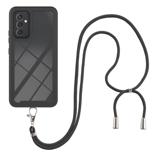 For Samsung Galaxy A82 5G Starry Sky Solid Color Series Shockproof PC + TPU Protective Case with Neck Strap(Black)
For Samsung Galaxy A82 5G Starry Sky Solid Color Series Shockproof PC + TPU Protective Case with Neck Strap(Black)
