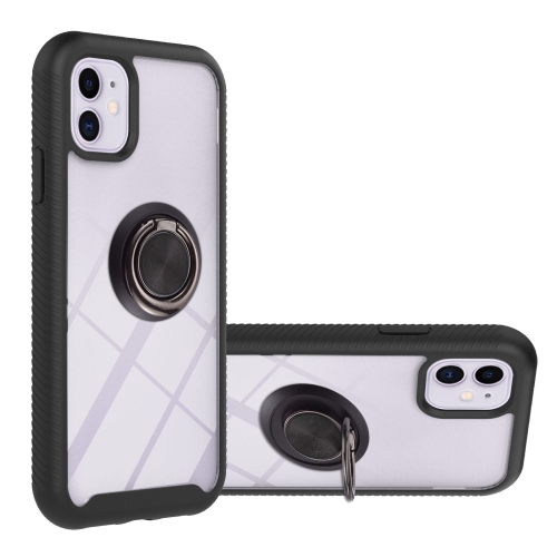 Starry Sky Solid Color Series Shockproof PC + TPU Protective Case with Ring Holder & Magnetic Function For iPhone 11(Black)
Starry Sky Solid Color Series Shockproof PC + TPU Protective Case with Ring Holder & Magnetic Function For iPhone 11(Black)