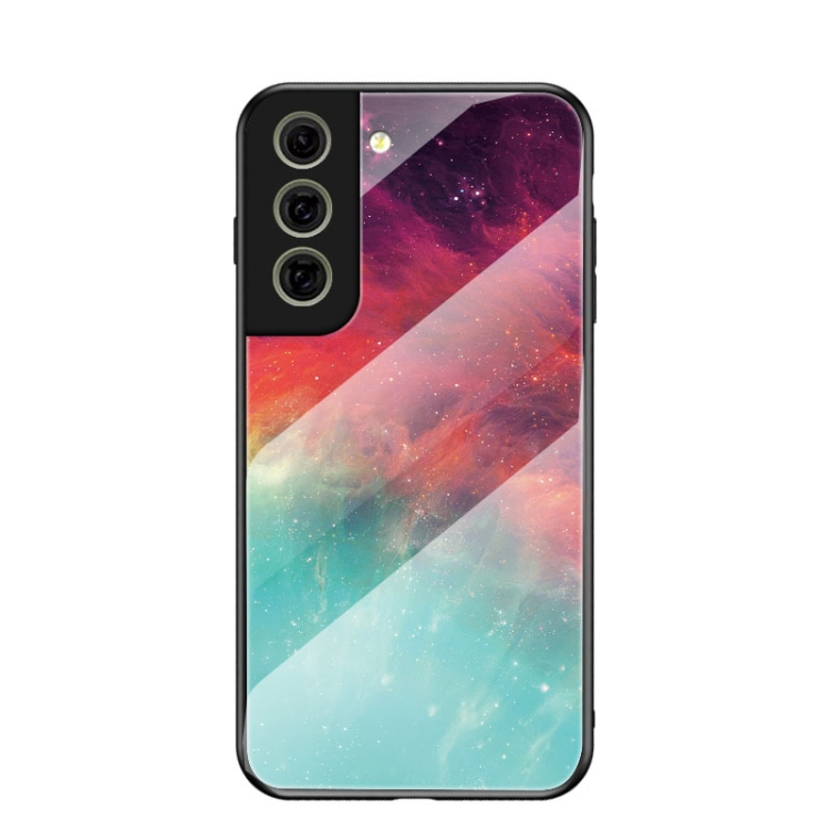 For Samsung Galaxy S21 FE Starry Sky Painted Tempered Glass TPU Shockproof Protective Case(Color Starry Sky)
For Samsung Galaxy S21 FE Starry Sky Painted Tempered Glass TPU Shockproof Protective Case(Color Starry Sky)