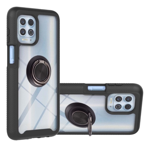 For Motorola Edge S / Moto G100 Starry Sky Solid Color Series Shockproof PC + TPU Protective Case with Ring Holder & Magnetic Function(Black)
For Motorola Edge S / Moto G100 Starry Sky Solid Color Series Shockproof PC + TPU Protective Case with Ring Holder & Magnetic Function(Black)