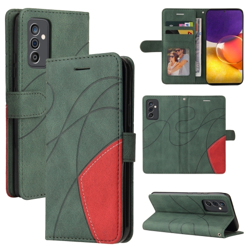 For Samsung Galaxy A82 5G Dual-color Splicing Horizontal Flip PU Leather Case with Holder & Card Slots & Wallet(Green)
For Samsung Galaxy A82 5G Dual-color Splicing Horizontal Flip PU Leather Case with Holder & Card Slots & Wallet(Green)