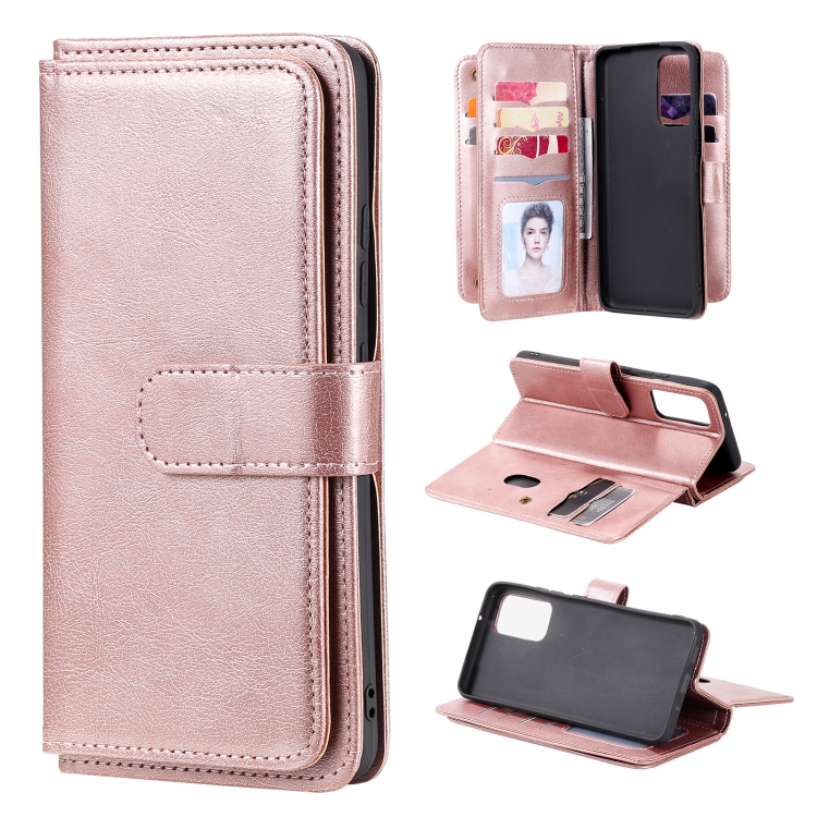For Samsung Galaxy A82 5G Multifunctional Magnetic Copper Buckle Horizontal Flip Solid Color Leather Case with 10 Card Slots & Wallet & Holder & Photo Frame(Rose Gold)
For Samsung Galaxy A82 5G Multifunctional Magnetic Copper Buckle Horizontal Flip Solid Color Leather Case with 10 Card Slots & Wallet & Holder & Photo Frame(Rose Gold)