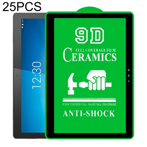 For Lenovo Tab M10 TB-X605L 10.1 inch 25 PCS 9D Full Screen Full Glue Matte Tablet Ceramic Film
For Lenovo Tab M10 TB-X605L 10.1 inch 25 PCS 9D Full Screen Full Glue Matte Tablet Ceramic Film