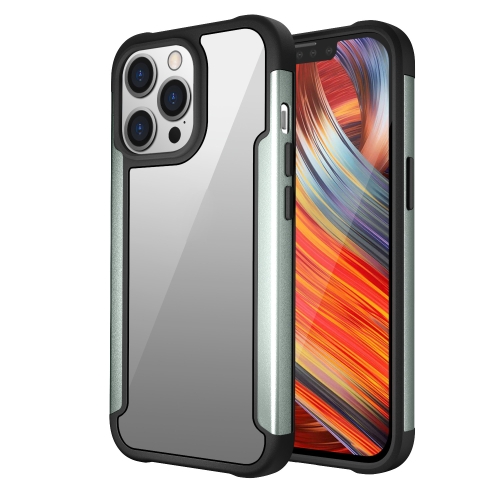 Iron Man Series Metal PC + TPU Protective Case For iPhone 13 Pro Max(Light Green)
Iron Man Series Metal PC + TPU Protective Case For iPhone 13 Pro Max(Light Green)