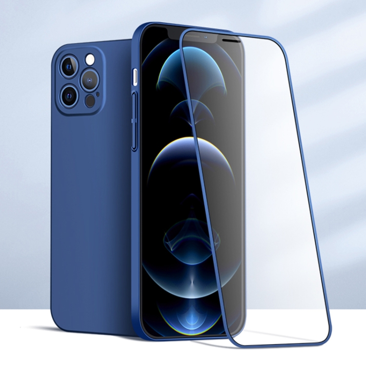 TOTUDESIGN AA-172 Dazzling Series Frosted PC Case with Tempered Glass Film For iPhone 12 Pro Max(Blue)
TOTUDESIGN AA-172 Dazzling Series Frosted PC Case with Tempered Glass Film For iPhone 12 Pro Max(Blue)