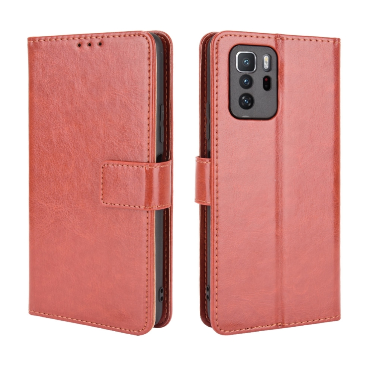 For Xiaomi Redmi Note 10 Pro 5G/Poco X3 GT Crazy Horse Texture Horizontal Flip Leather Case with Holder & Card Slots & Lanyard(Brown)
For Xiaomi Redmi Note 10 Pro 5G/Poco X3 GT Crazy Horse Texture Horizontal Flip Leather Case with Holder & Card Slots & Lanyard(Brown)