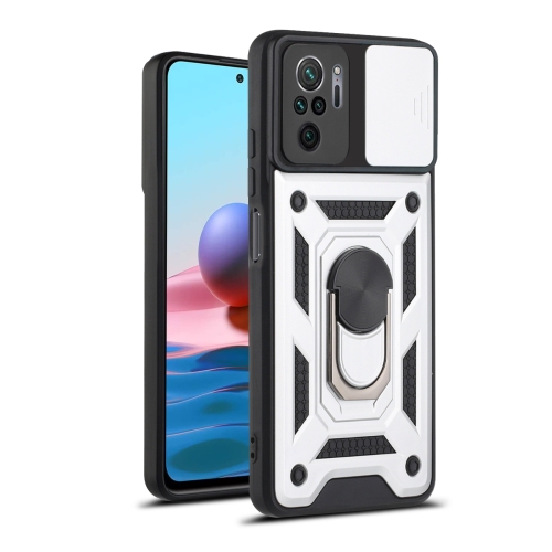 For Xiaomi Redmi Note 10 Sliding Camera Cover Design TPU+PC Protective Case(Silver)
For Xiaomi Redmi Note 10 Sliding Camera Cover Design TPU+PC Protective Case(Silver)