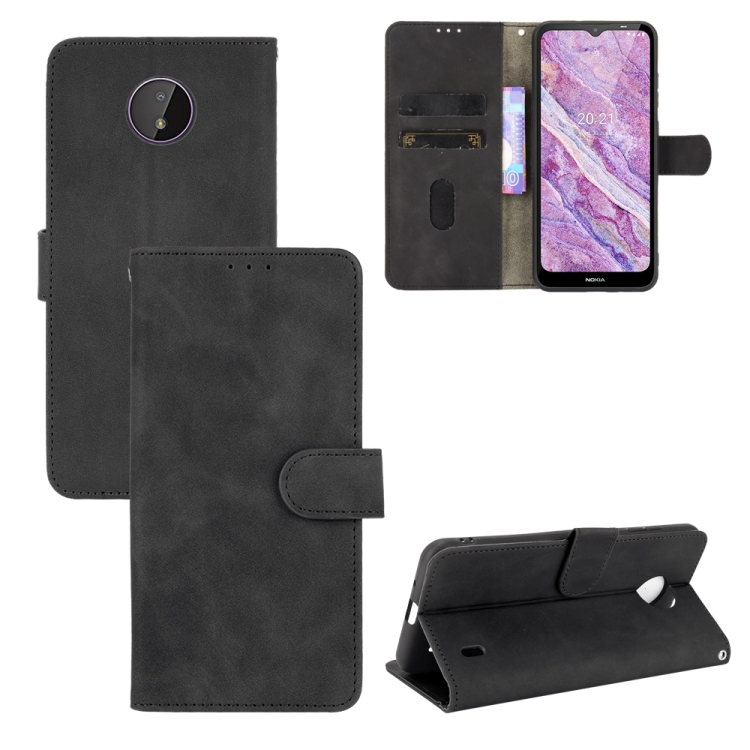 For Nokia C10 Solid Color Skin Feel Magnetic Buckle Horizontal Flip Calf Texture PU Leather Case with Holder & Card Slots & Wallet(Black)
For Nokia C10 Solid Color Skin Feel Magnetic Buckle Horizontal Flip Calf Texture PU Leather Case with Holder & Card Slots & Wallet(Black)