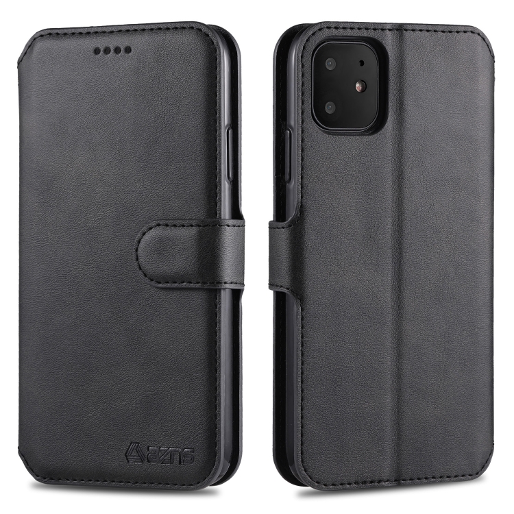 For iPhone 11 AZNS Calf Texture Magnetic Horizontal Flip PU Leather Case with Holder & Card Slots & Photo Frame(Black)
For iPhone 11 AZNS Calf Texture Magnetic Horizontal Flip PU Leather Case with Holder & Card Slots & Photo Frame(Black)