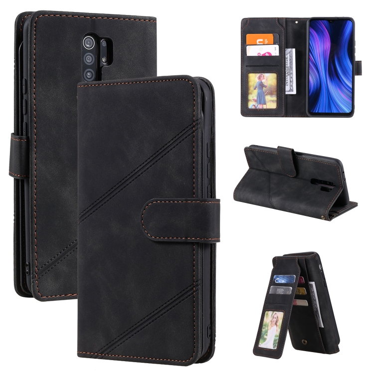 For Xiaomi Redmi 9 Skin Feel Business Horizontal Flip PU Leather Case with Holder & Multi-Card Slots & Wallet & Lanyard & Photo Frame(Black)
For Xiaomi Redmi 9 Skin Feel Business Horizontal Flip PU Leather Case with Holder & Multi-Card Slots & Wallet & Lanyard & Photo Frame(Black)