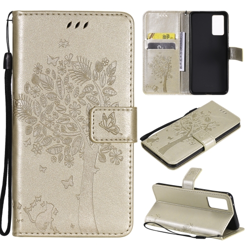 For vivo V21 Tree & Cat Embossing Pattern Horizontal Flip PU Leather Case with Holder & Card Slots & Wallet & Lanyard(Gold)
For vivo V21 Tree & Cat Embossing Pattern Horizontal Flip PU Leather Case with Holder & Card Slots & Wallet & Lanyard(Gold)