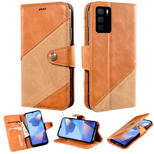 For OPPO A16 Contrast Color Splicing Retro Texture Horizontal Flip PU Leather Case with Card Slots & Holder & Wallet(Brown)
For OPPO A16 Contrast Color Splicing Retro Texture Horizontal Flip PU Leather Case with Card Slots & Holder & Wallet(Brown)