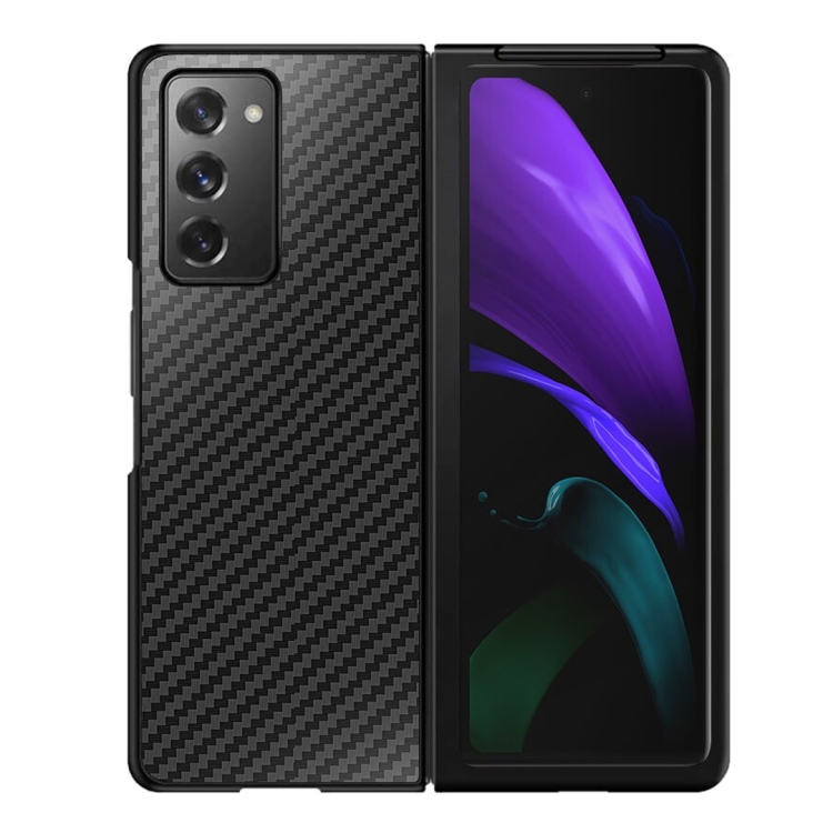 For Samsung Galaxy Z Fold2 5G Shockproof Carbon Fiber Texture Protective Case(Black)
For Samsung Galaxy Z Fold2 5G Shockproof Carbon Fiber Texture Protective Case(Black)