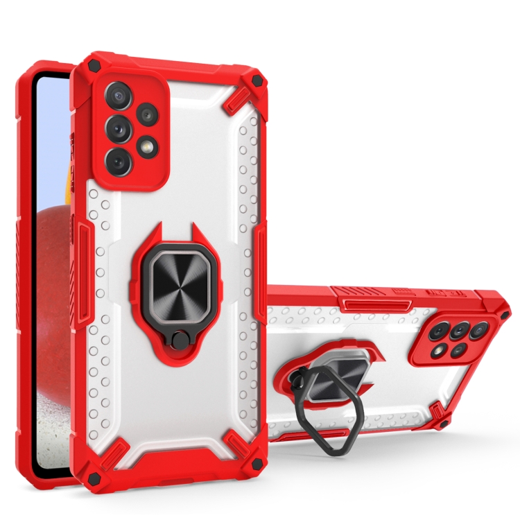 For Samsung Galaxy A32 5G Matte TPU + PC Magnetic Shockproof Case with Ring Holder(Red)
For Samsung Galaxy A32 5G Matte TPU + PC Magnetic Shockproof Case with Ring Holder(Red)