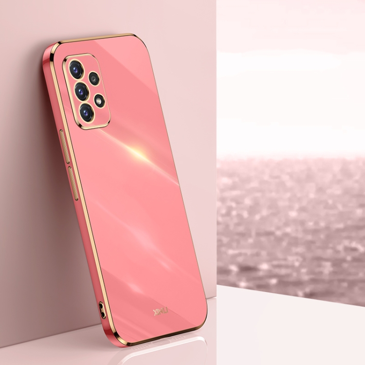 For Samsung Galaxy A52 5G XINLI Straight 6D Plating Gold Edge TPU Shockproof Case(Hawthorn Red)
For Samsung Galaxy A52 5G XINLI Straight 6D Plating Gold Edge TPU Shockproof Case(Hawthorn Red)