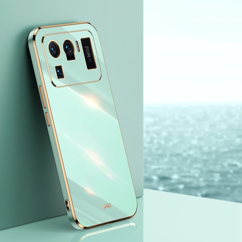For Xiaomi Mi 11 Ultra XINLI Straight 6D Plating Gold Edge TPU Shockproof Case(Mint Green)
For Xiaomi Mi 11 Ultra XINLI Straight 6D Plating Gold Edge TPU Shockproof Case(Mint Green)