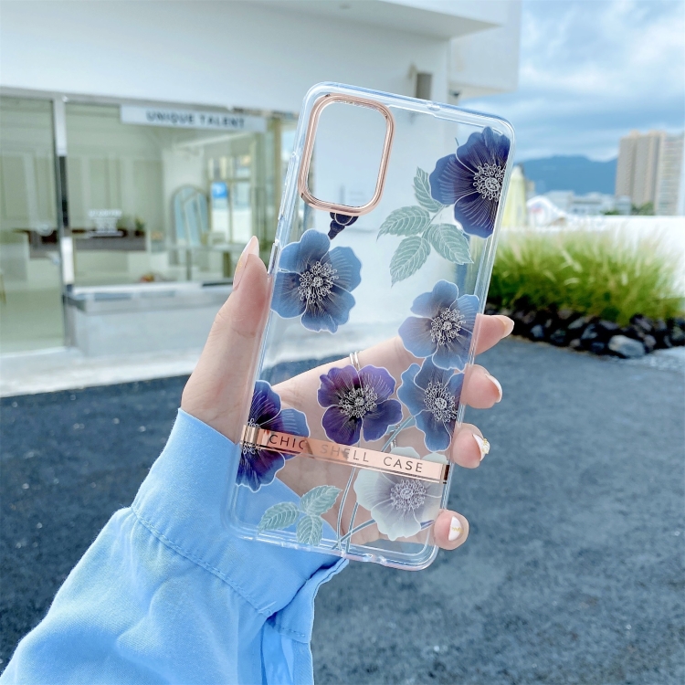 For Samsung Galaxy S20 Ultra High Translucent Electroplating Flower Pattern TPU + PC Shockproof Case(Cineraria)
For Samsung Galaxy S20 Ultra High Translucent Electroplating Flower Pattern TPU + PC Shockproof Case(Cineraria)