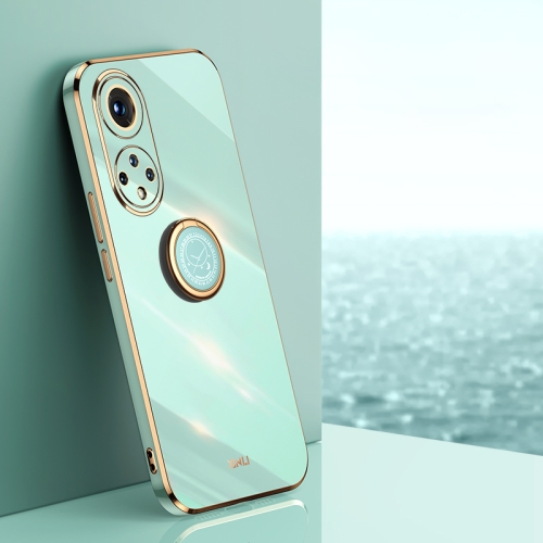 For Honor 50 XINLI Straight 6D Plating Gold Edge TPU Shockproof Case with Ring Holder(Mint Green)
For Honor 50 XINLI Straight 6D Plating Gold Edge TPU Shockproof Case with Ring Holder(Mint Green)