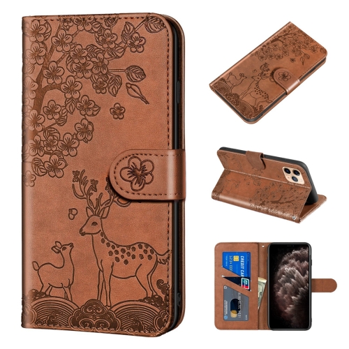 Sika Deer Embossing Pattern Horizontal Flip PU Leather Case with Holder & Card Slot & Wallet & Photo Frame For iPhone 11 Pro Max(Brown)
Sika Deer Embossing Pattern Horizontal Flip PU Leather Case with Holder & Card Slot & Wallet & Photo Frame For iPhone 11 Pro Max(Brown)