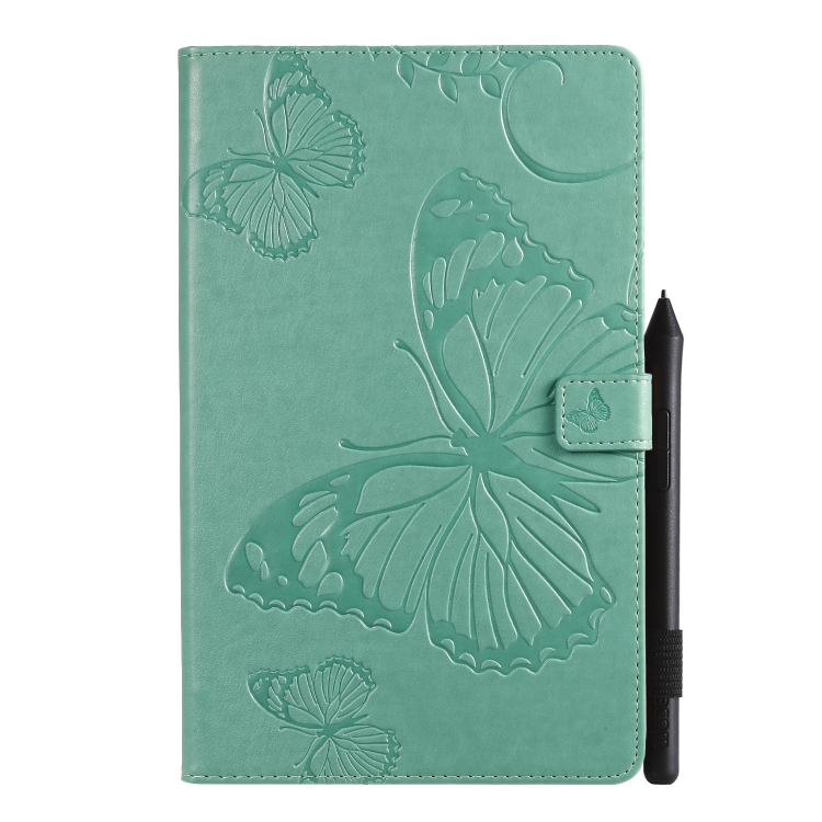 For Galaxy Tab A 10.1 (2019) Pressed Printing Butterfly Pattern Horizontal Flip PU Leather Case with Holder & Card Slots & Wallet & Pen Slot(Green)
For Galaxy Tab A 10.1 (2019) Pressed Printing Butterfly Pattern Horizontal Flip PU Leather Case with Holder & Card Slots & Wallet & Pen Slot(Green)