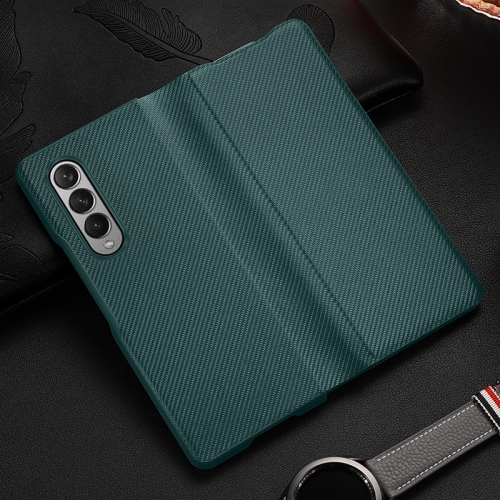 For Samsung Galaxy Z Fold3 5G Carbon Fiber Texture Folding All Inclusive PU Shockproof Leather Case(Green)
For Samsung Galaxy Z Fold3 5G Carbon Fiber Texture Folding All Inclusive PU Shockproof Leather Case(Green)