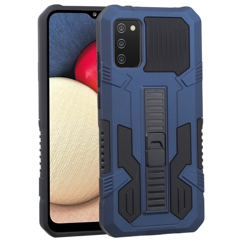 For Samsung Galaxy A02s EU Version Vanguard Warrior All Inclusive Double-color Shockproof TPU + PC Protective Case with Holder(Cobalt Blue)
For Samsung Galaxy A02s EU Version Vanguard Warrior All Inclusive Double-color Shockproof TPU + PC Protective Case with Holder(Cobalt Blue)