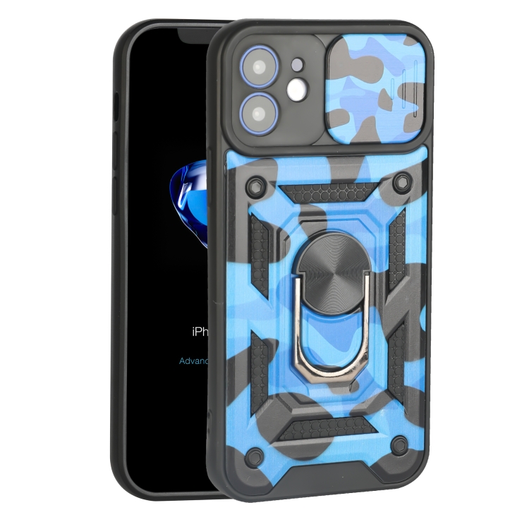 Sliding Camera Cover Design Camouflage Series TPU+PC Protective Case For iPhone 12 Pro Max(Blue)
Sliding Camera Cover Design Camouflage Series TPU+PC Protective Case For iPhone 12 Pro Max(Blue)